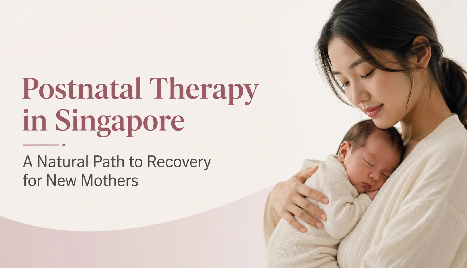 You are currently viewing Postnatal Therapy in Singapore : A Natural Path to Recovery for New Mothers
