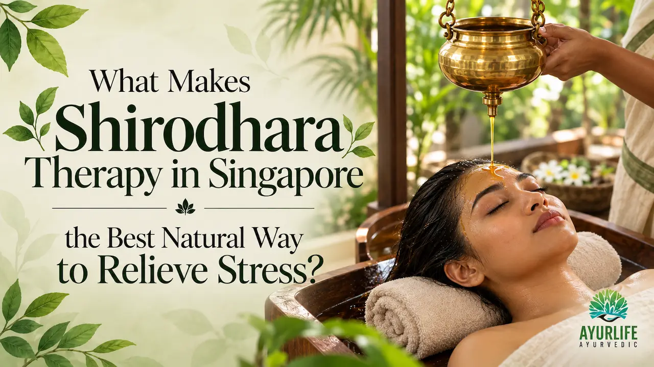 Read more about the article What Makes Shirodhara Therapy in Singapore the Best Natural Way to Relieve Stress ?